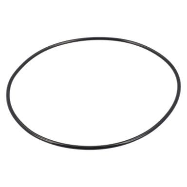 Ett enkelt svart O-Ring Pumphus F. 015273 med en enkel, odekorerad cirkulär gummislinga visas.
