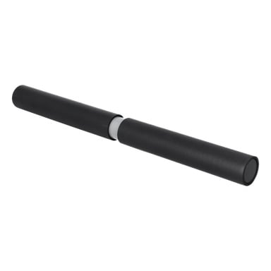 cylindryczny uchwyt Cpl Rowing Mach 003148 z jednym końcem lekko otwartym, z białą wewnętrzną podszewką. Produkt służy do przechowywania i przenoszenia zwiniętych dokumentów lub plakatów.