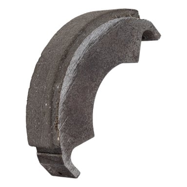 Närbild på ett böjt kopplingsställ F.003263 som visar repor, ytrost och en ursatt kant.