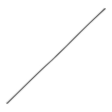 En lång, tunn magnet eller tätningsremsa placeras diagonalt med en mjuk böj nära mitten.