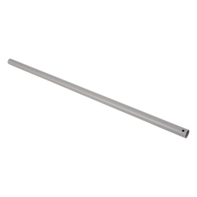 Takstag nr 6 F. 619586 är en rak, silverfärgad cylindrisk metallstång med ett hål nära ena änden, placerad diagonalt.
