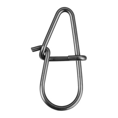 Zbliżenie na Savage Gear Snap Lock, prezentujący prosty, użytkowy kształt z sprężynową bramką.