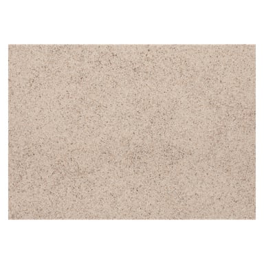 Nærbilde av et jevnt lag med Kayoba Filter Sand, som viser fine, lysebrune korn som danner en glatt, subtilt flekkete tekstur. Overflaten er urørt uten synlige objekter eller merker.