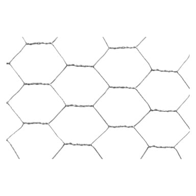 Axley Hexagon-nätet är gjort av smala silvertrådar i metall arrangerade i ett regelbundet, upprepande hexagonalt mönster.