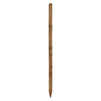 Pitkä, hoikka Hard Head Wood -tanko, jossa on selkeitä segmenttejä ja niveliä, muistuttaen ulkonäöltään klassista bambutikkua tai -keppiä.