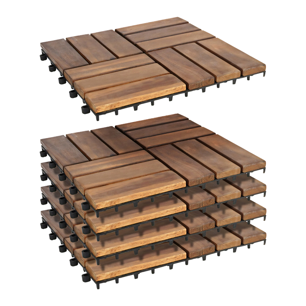 Hard Head Klickfliesen Akazienholz 5 Stk.