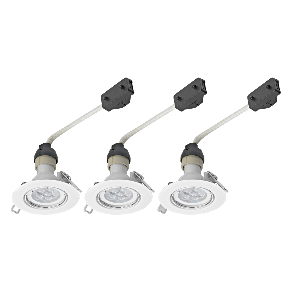 Anslut Downlights 3-pk
