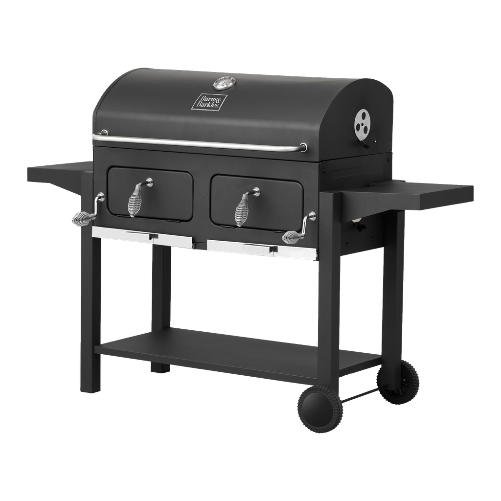 Burns & Barkles Holzkohlegrill doppelt