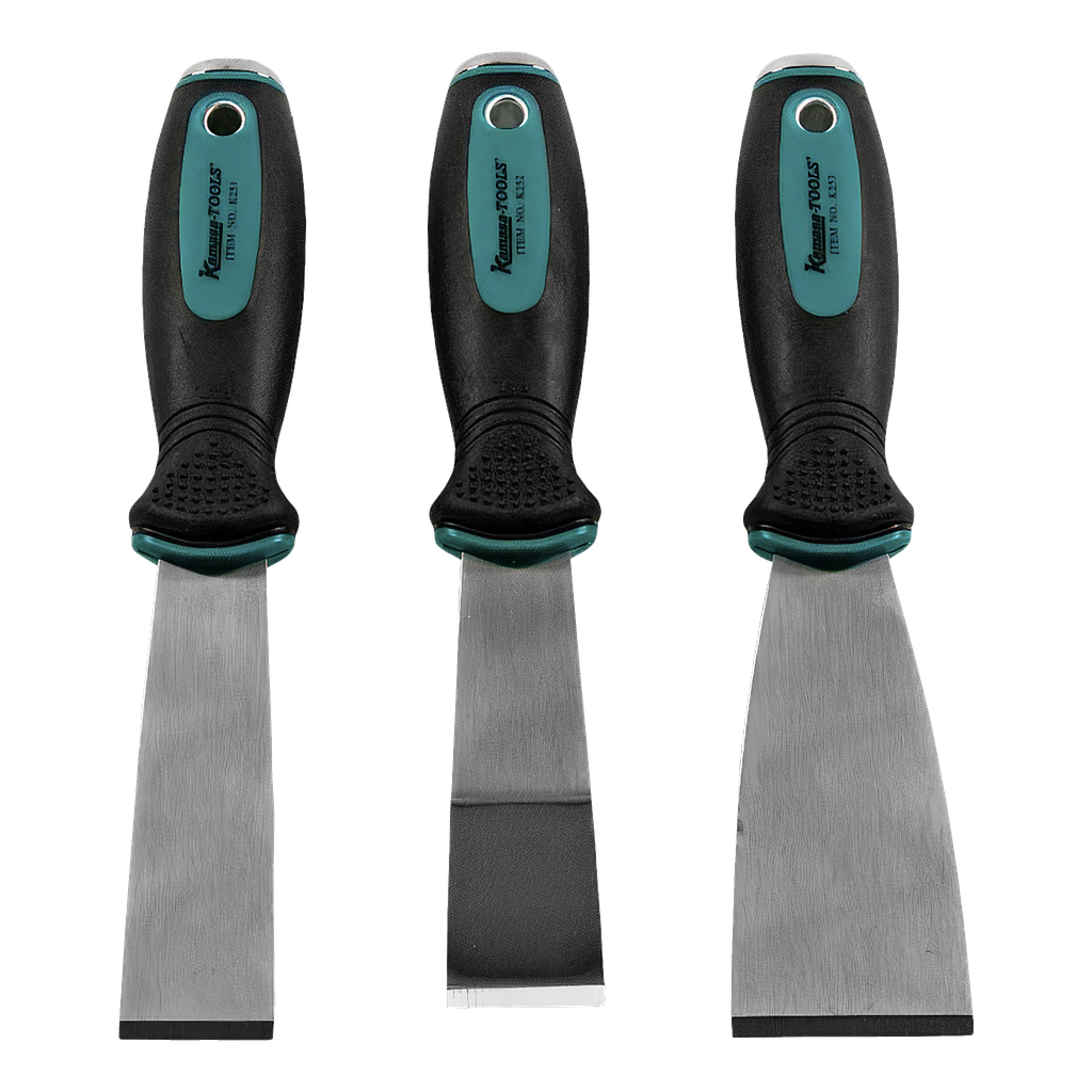 Kamasa Tools Spacklingsskrapor 3 delar