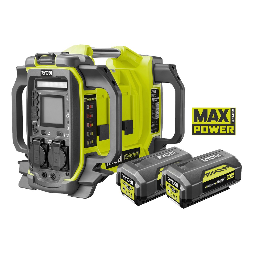 Ryobi MAX POWER Akkubetriebener Generator