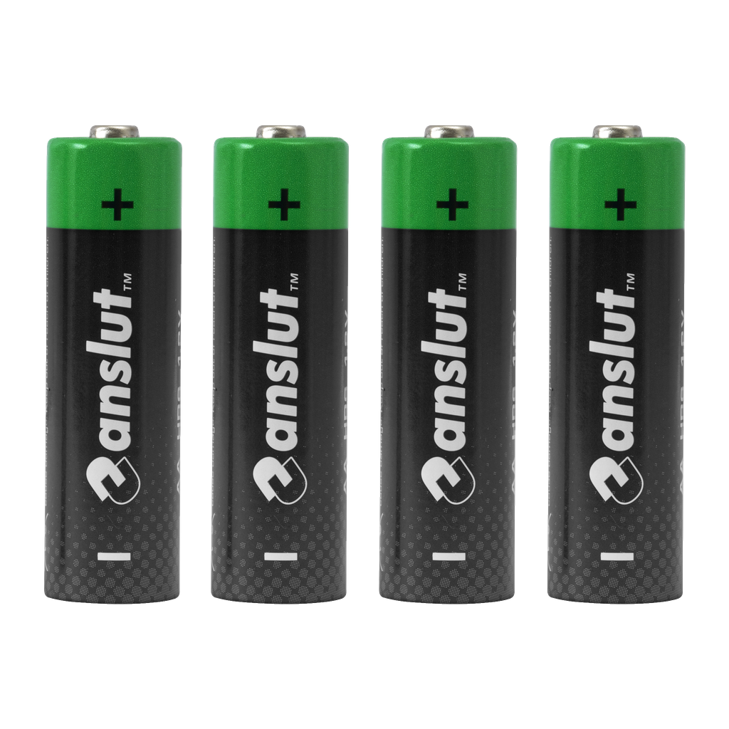Anslut Laddningsbara AA-batterier 4-pk