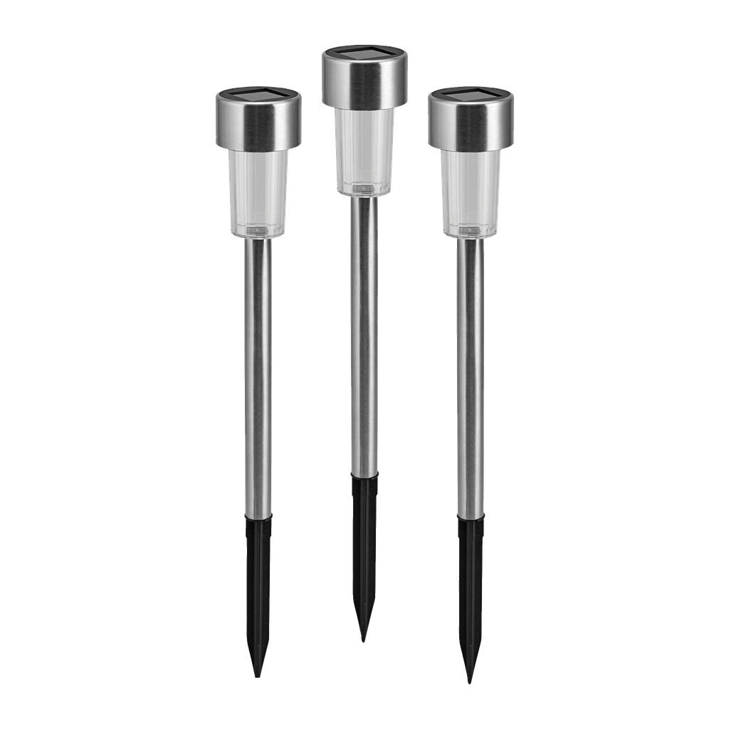 Anslut Solcellebelysning LED 3-pk
