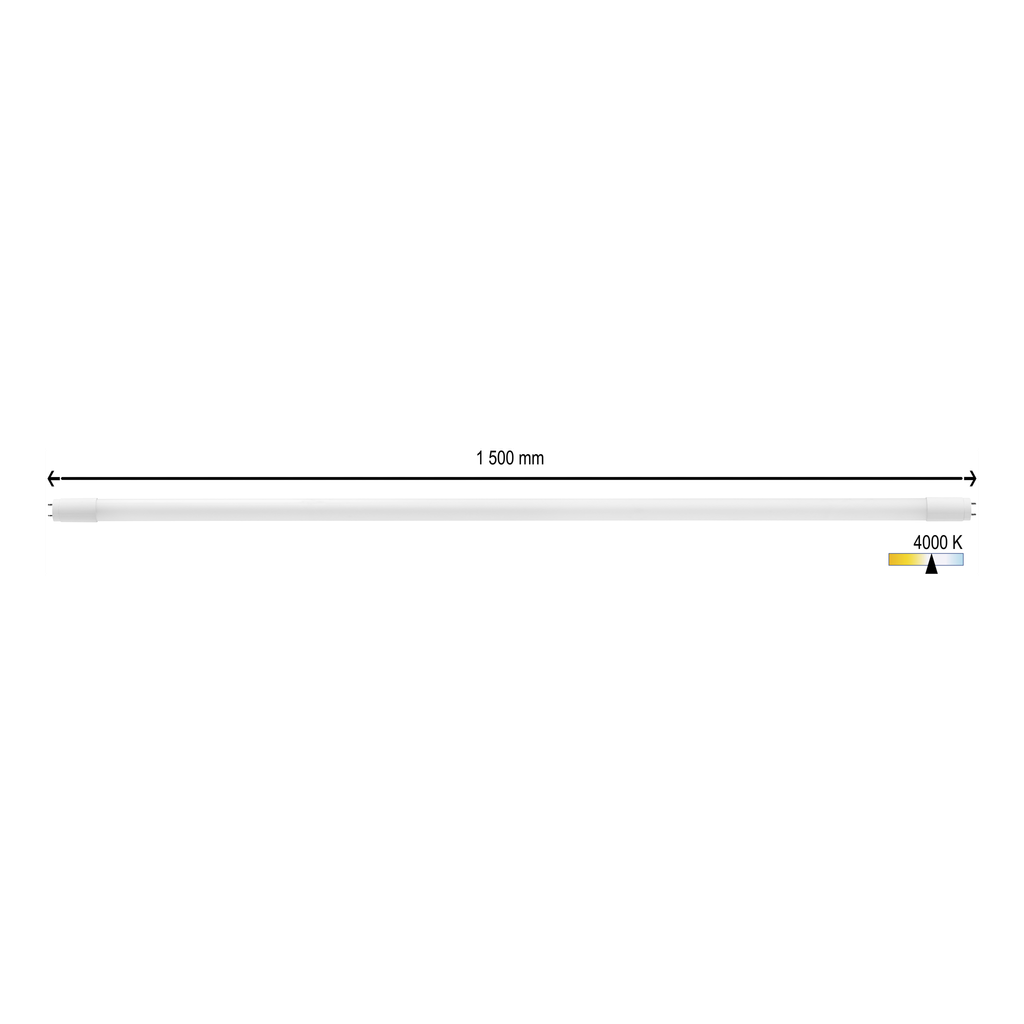 Lysrør LED 150 cm 22 W 2640 lm