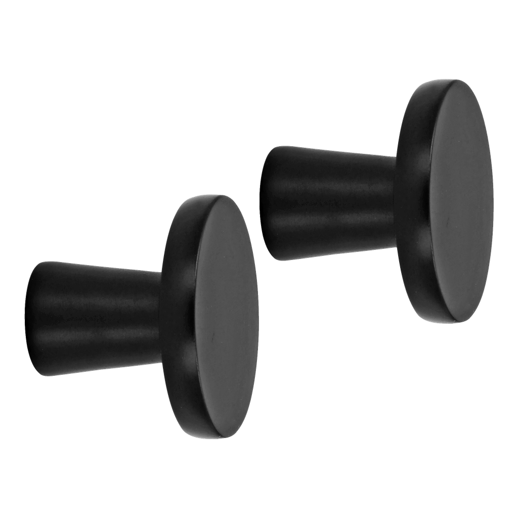 Hard Head Skapknott, svart 2-pk