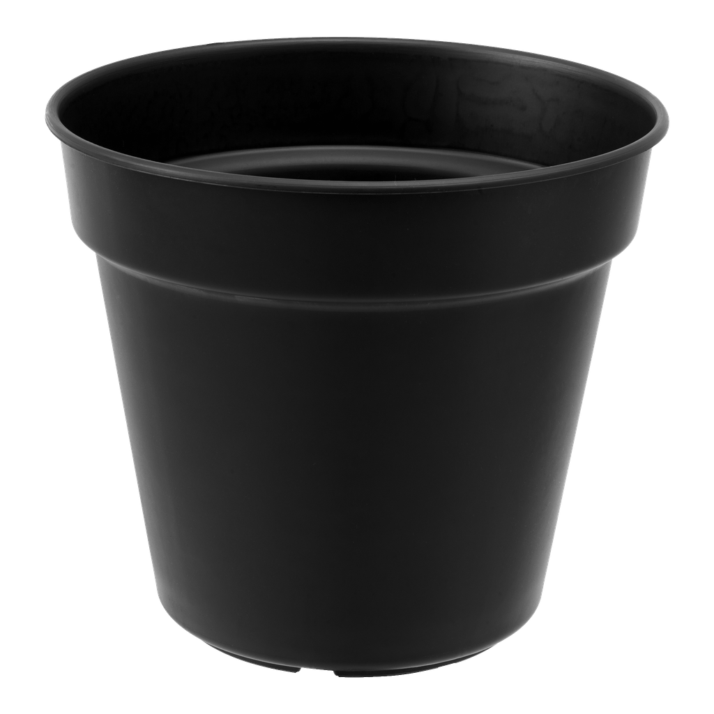 Hard Head Pflanztopf Schwarz