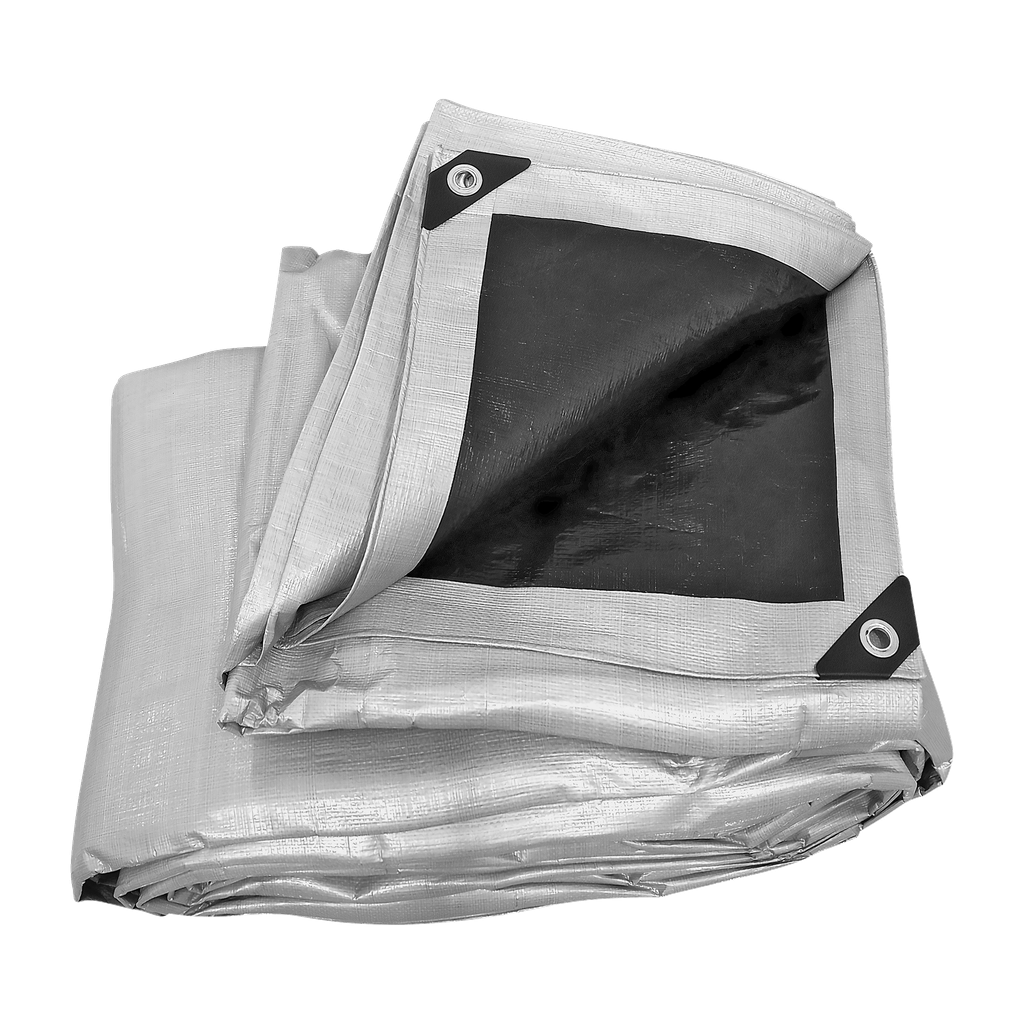 Hard Head Abdeckplane silber-grau