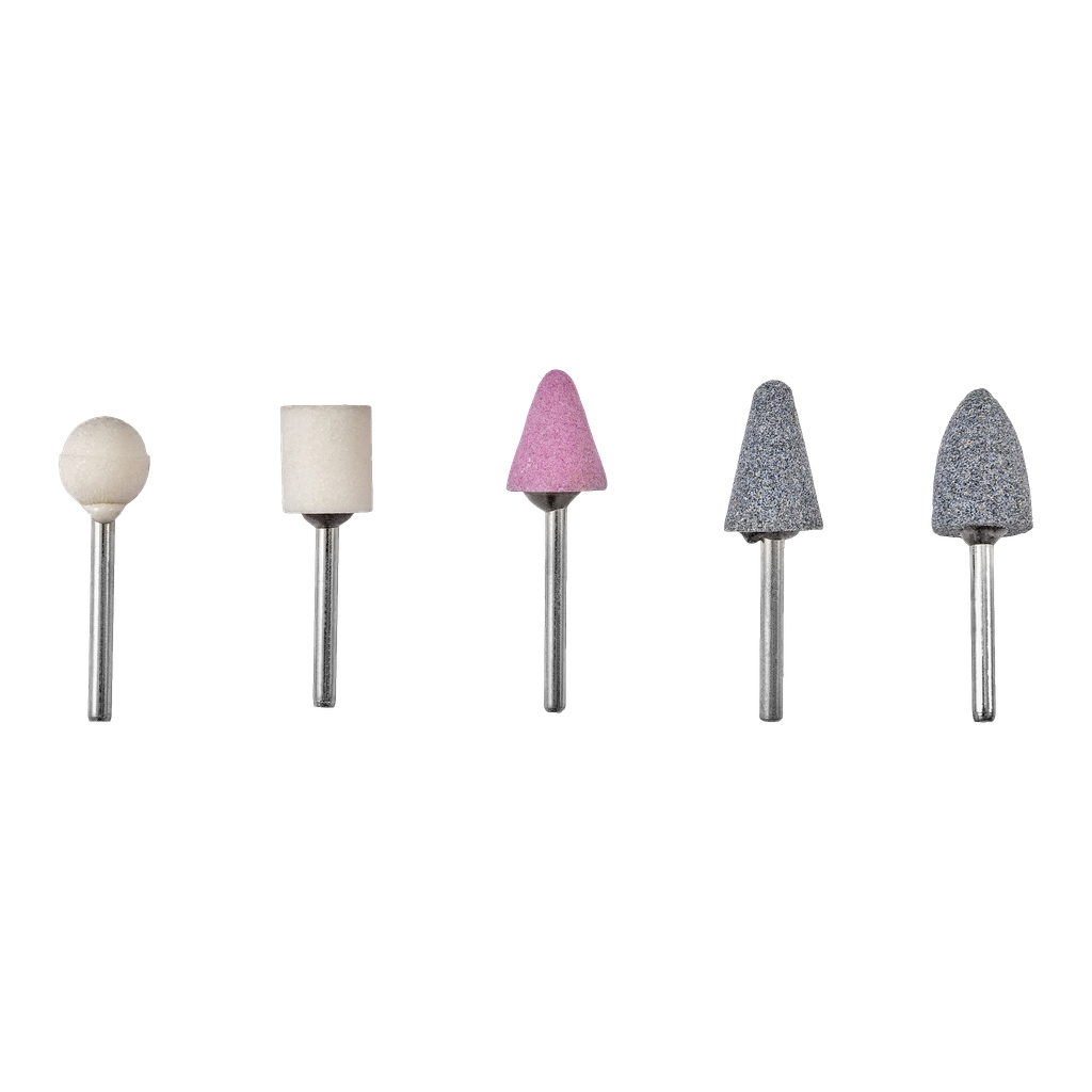 Meec Tools Keramik-Schleifstifte/Polierstifte 5-teilig