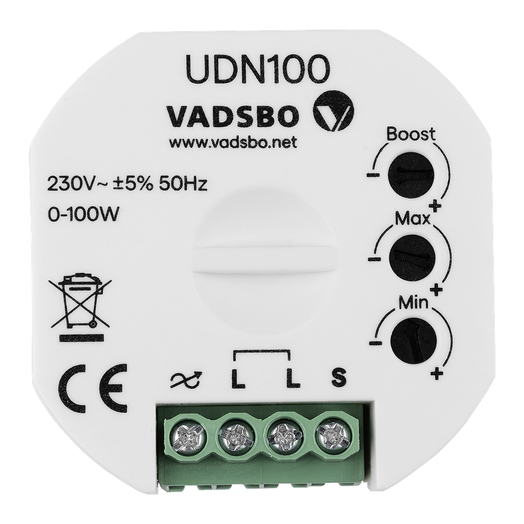 Vadsbo Transformatorer LED-tryckdimmer
