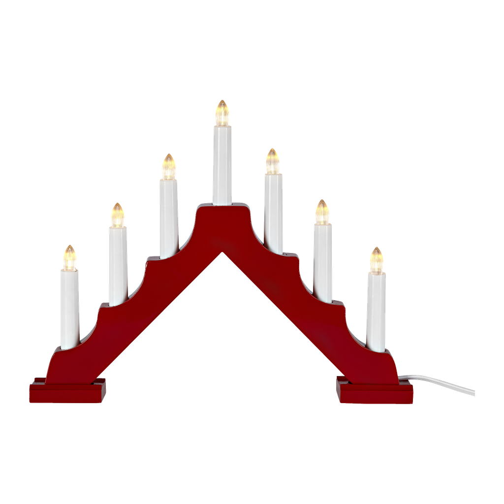 EKVIP Klassisk adventslysestake LED