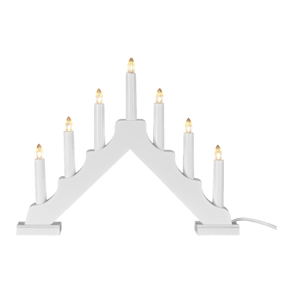 EKVIP Klassisk adventslysestake LED