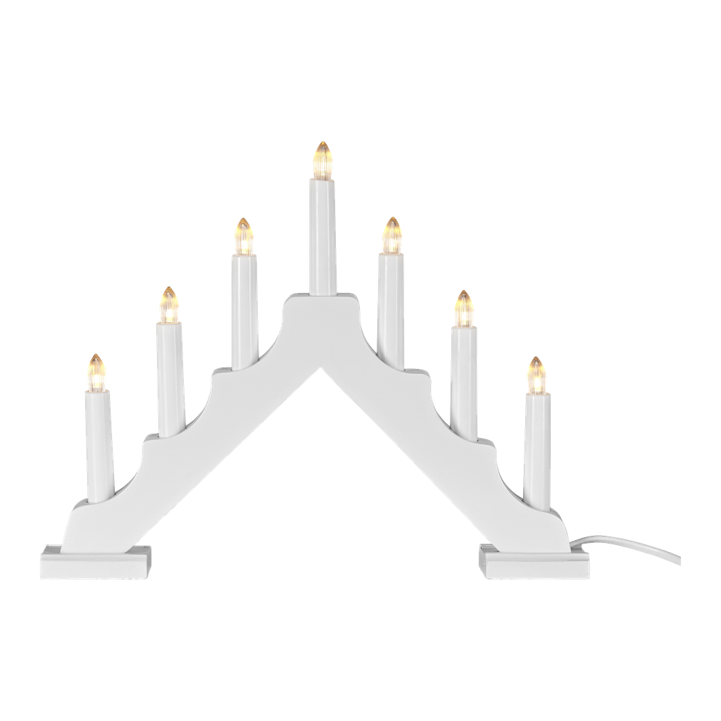 EKVIP Klassisk adventslysestake LED