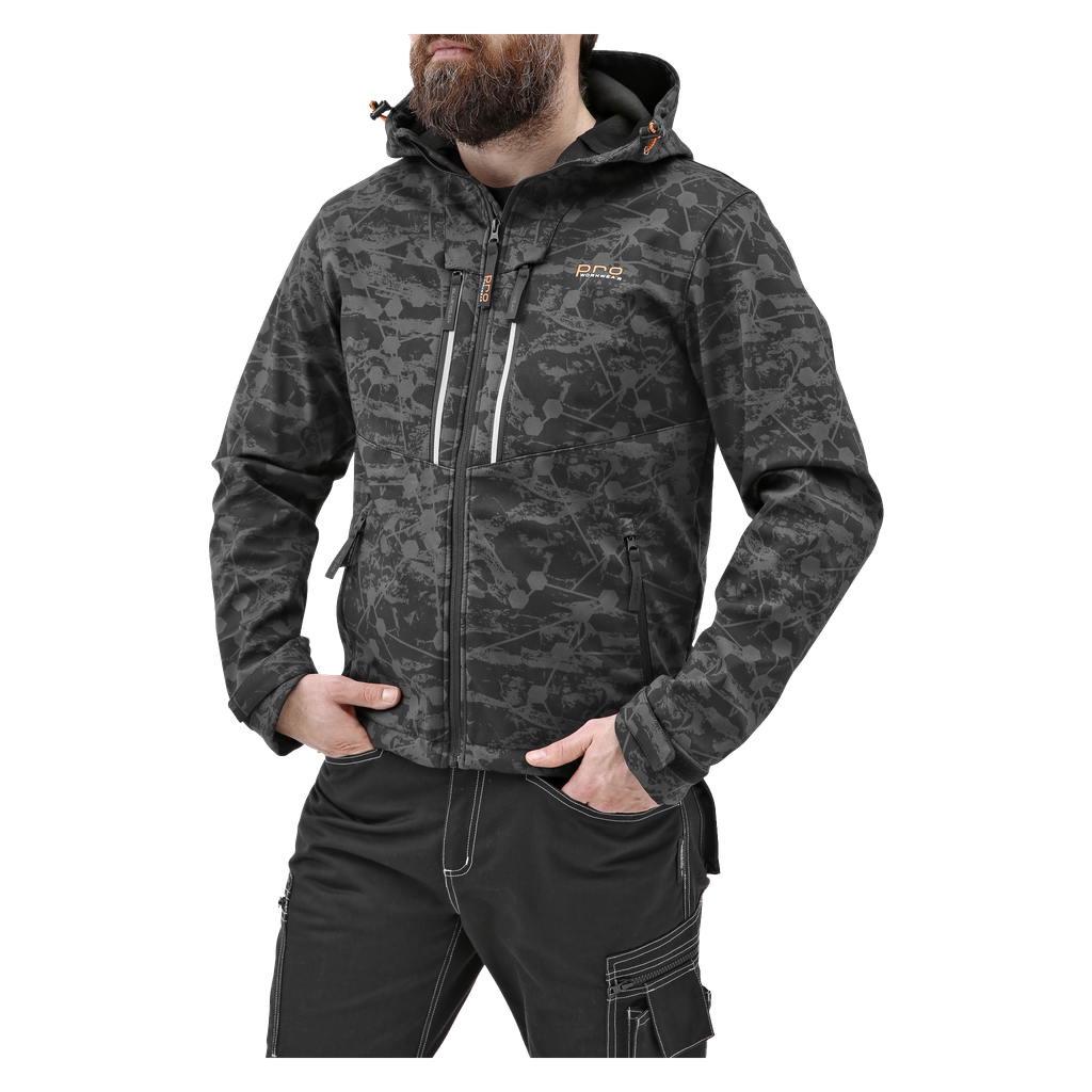 Bluewear Pro Workwear Softshelljacka herr