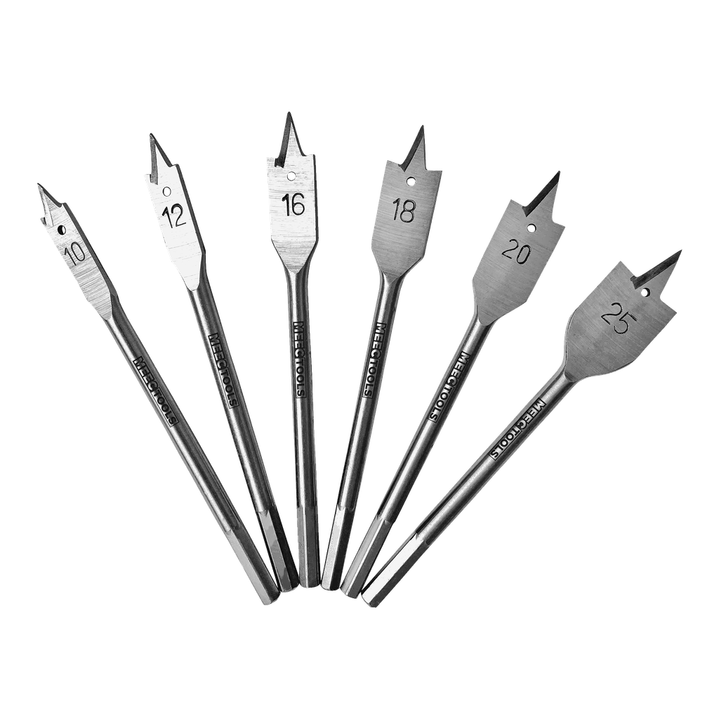 Meec Tools Sentrumsboresett 6 deler