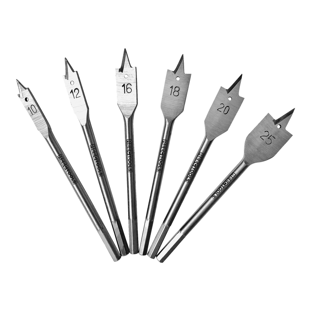 Meec Tools Sentrumsborsett 6 deler