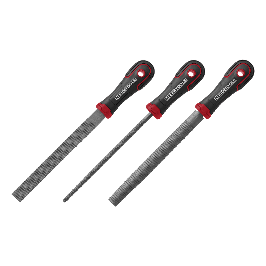 Meec Tools Raspel-Set 3-teilig