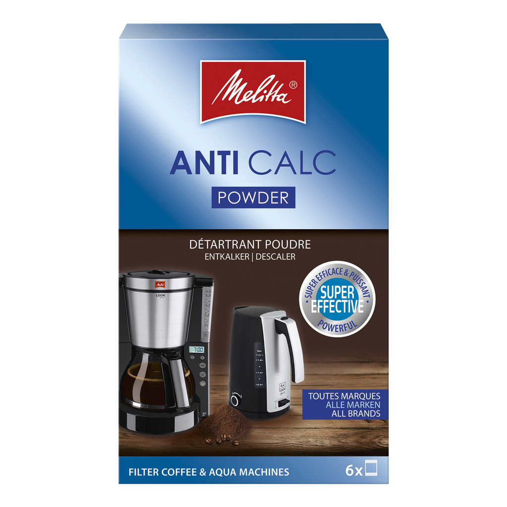 Melitta Avkalkingspulver 6-pk