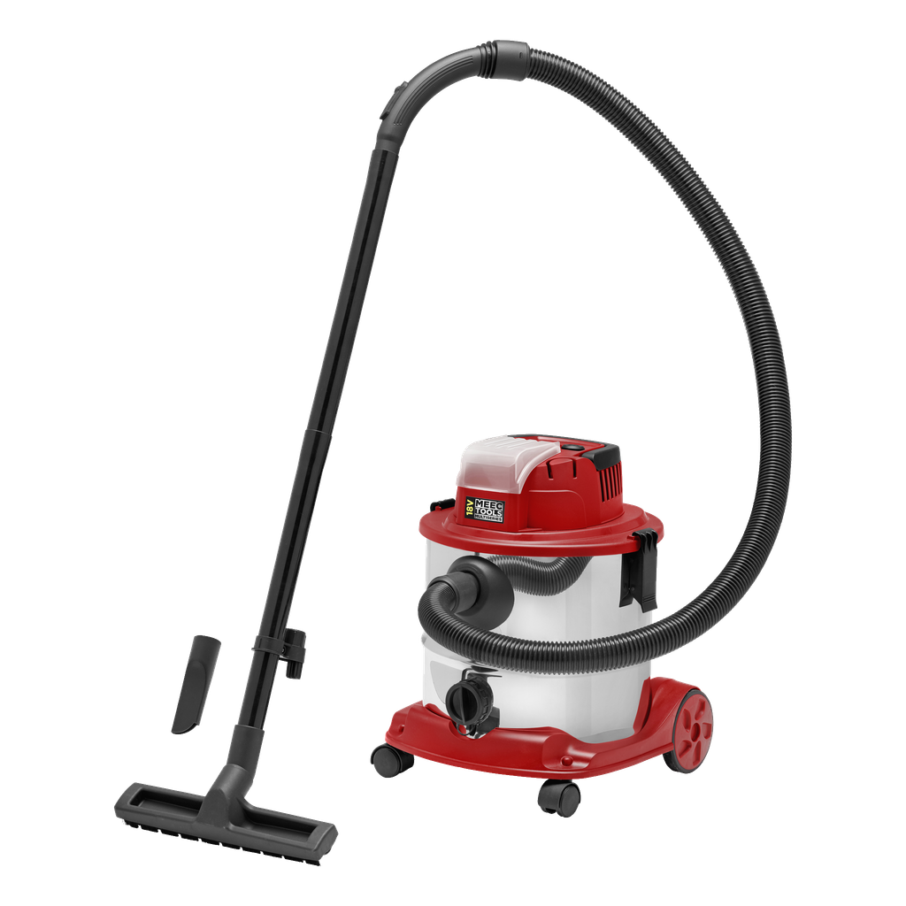 Meec Tools Multiseries 18 V Batteridrevet grovstøvsuger