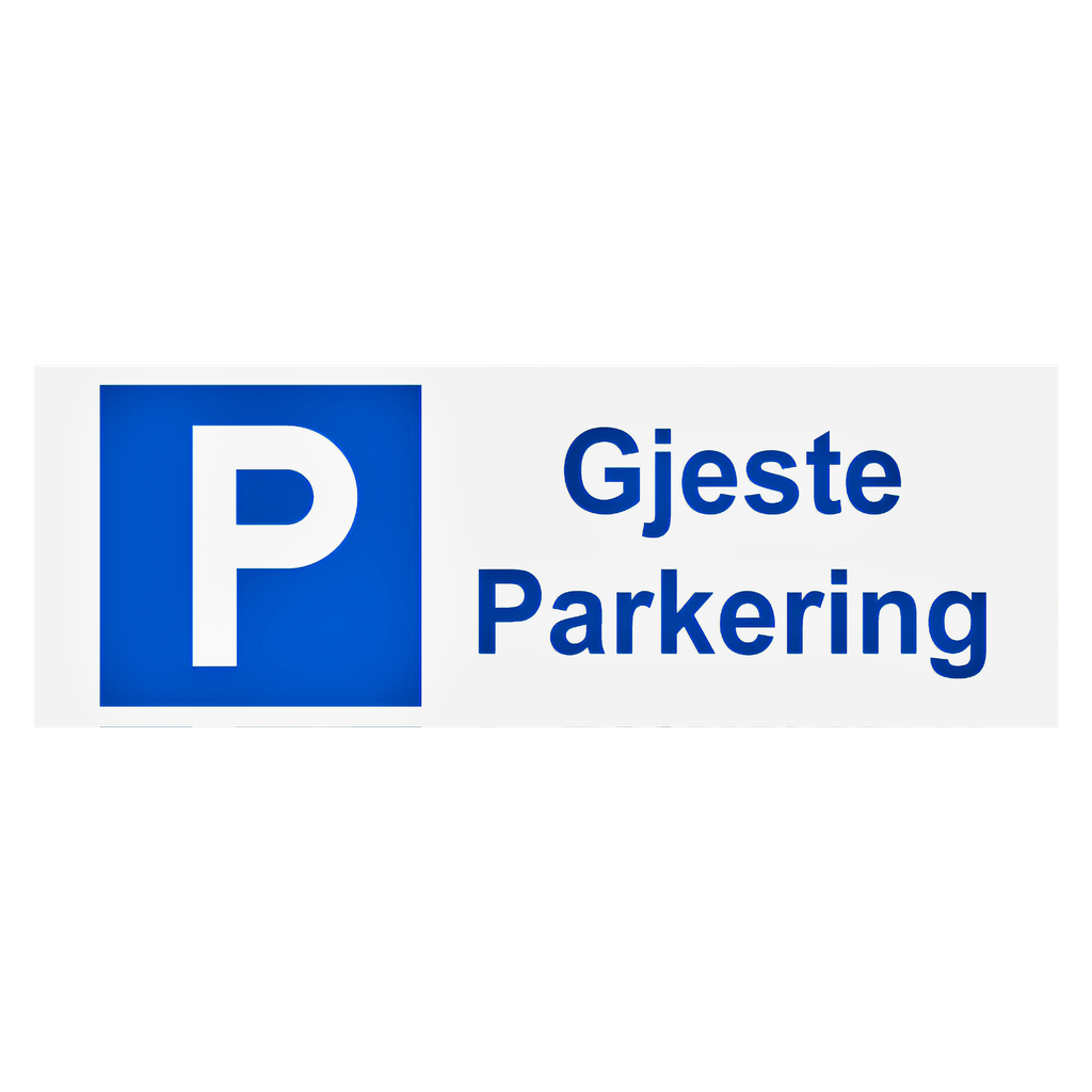 Dekalstajling Parkeringsskilt