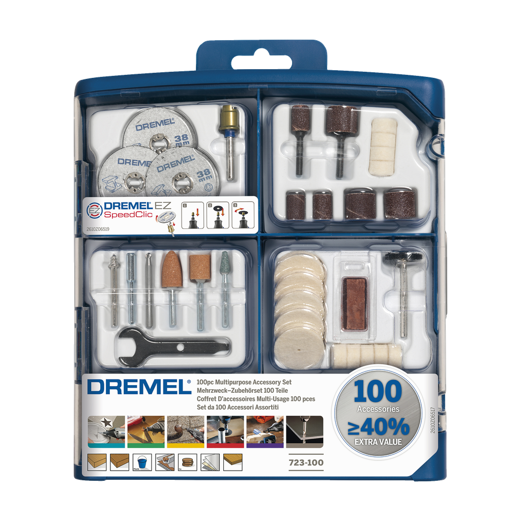 Dremel Zubehör-Set für Multifunktionswerkzeug 100-teilig