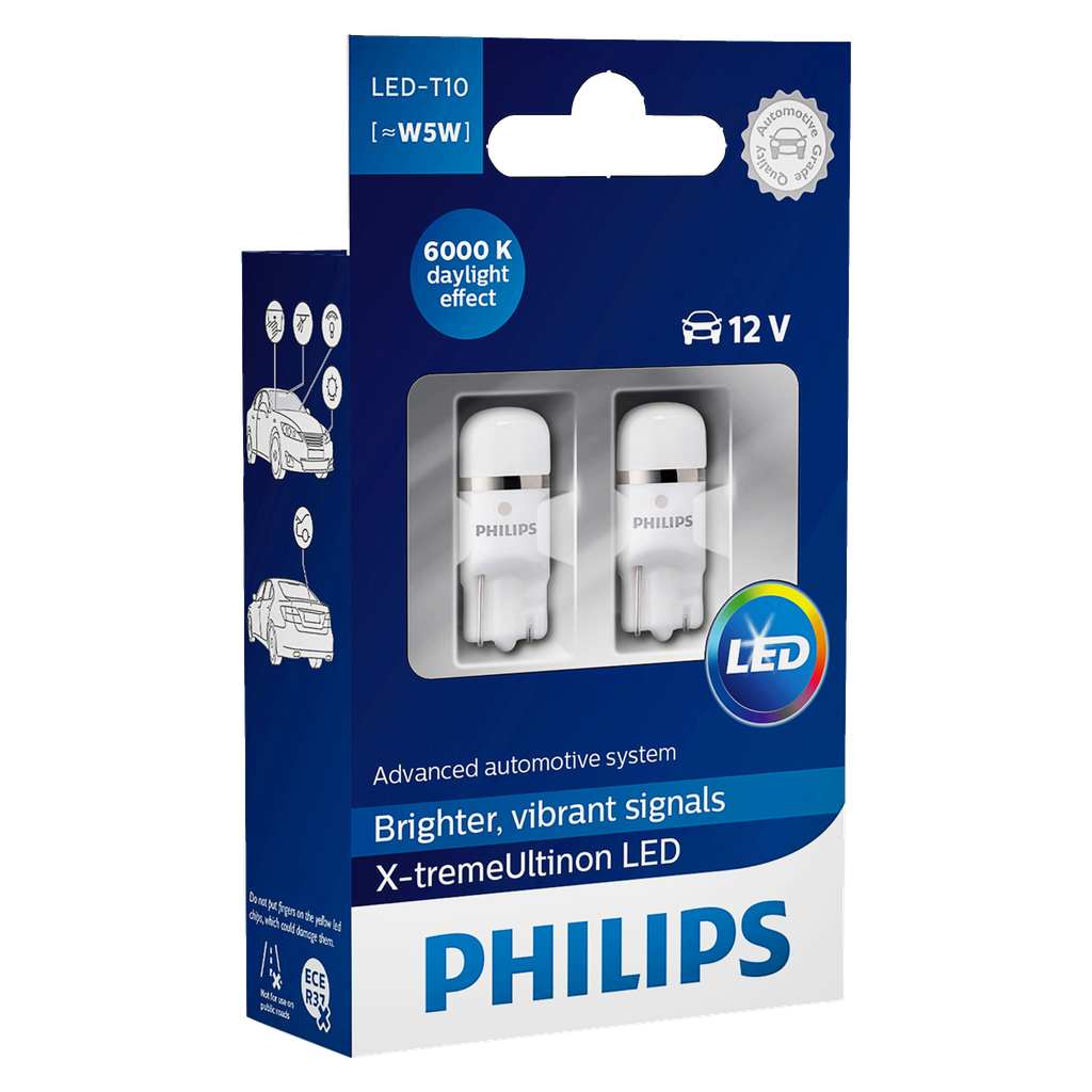 Philips Signalbelysning för bil 2-pk