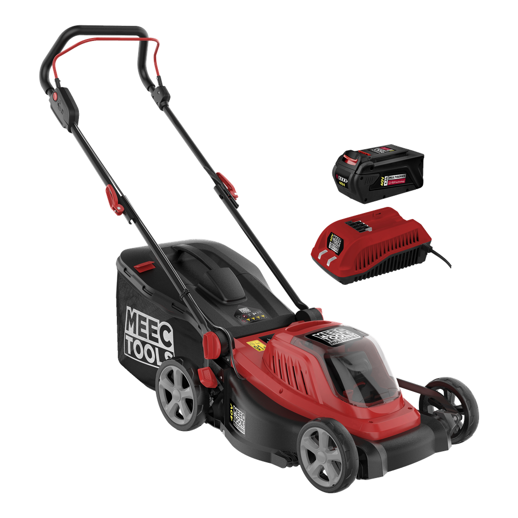 Meec Tools Multiseries 40 V Batteridrevet gressklipper