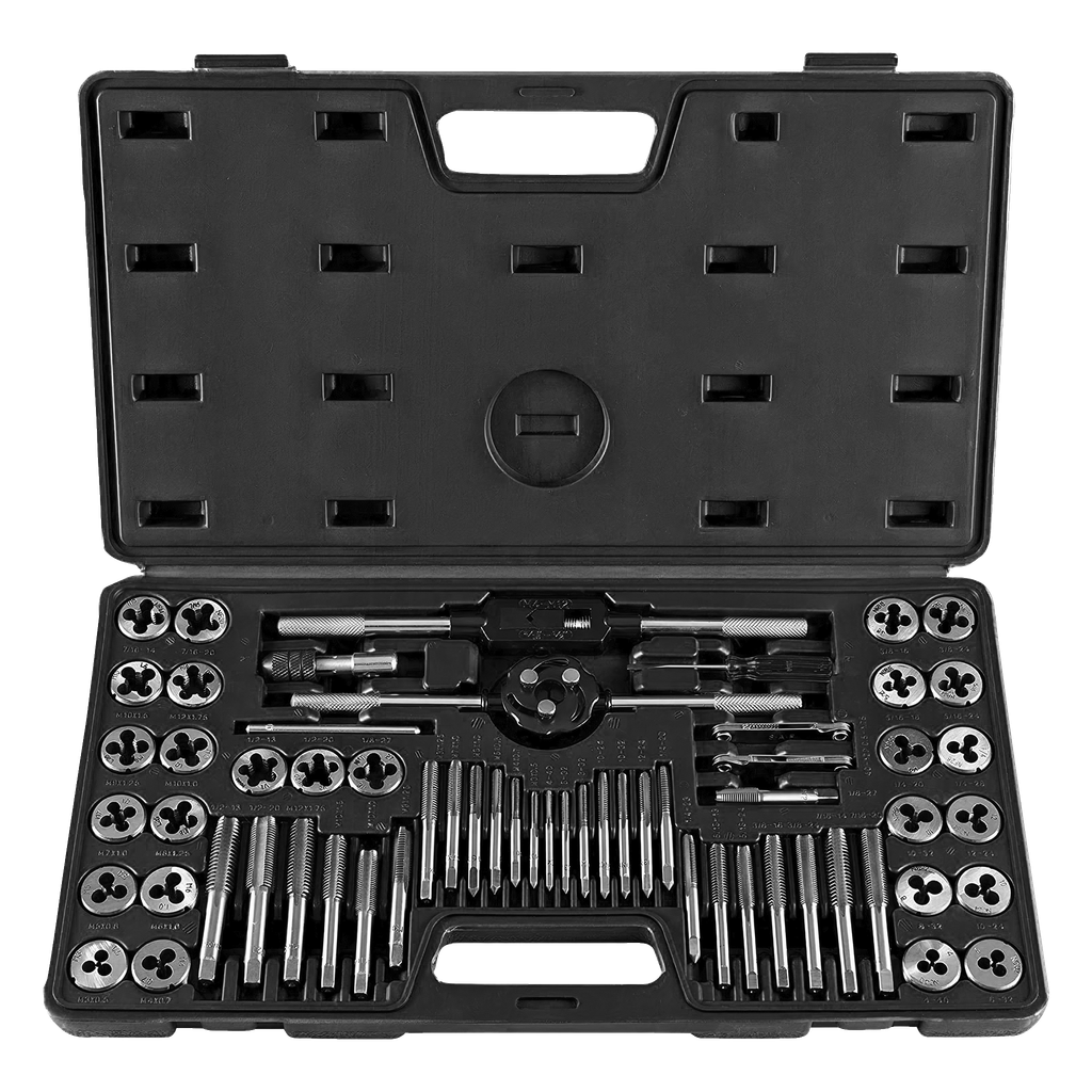 Meec Tools Gewindebohrer-Set 60-teilig