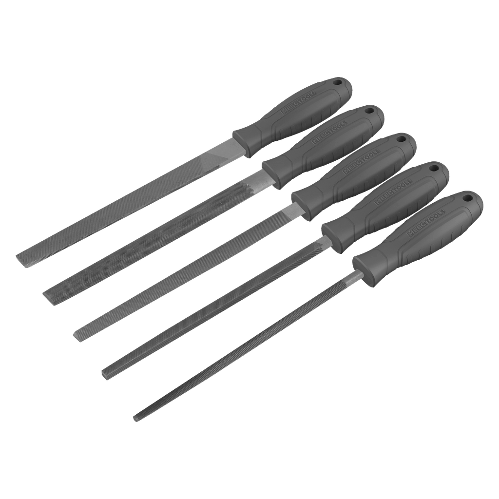 Meec Tools Filsett 5 deler
