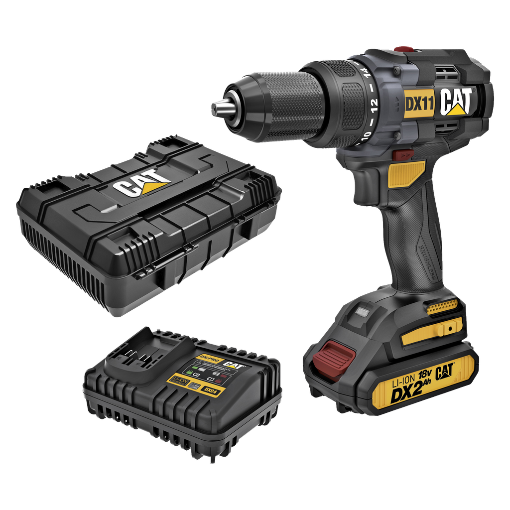 Caterpillar Drill med batteri