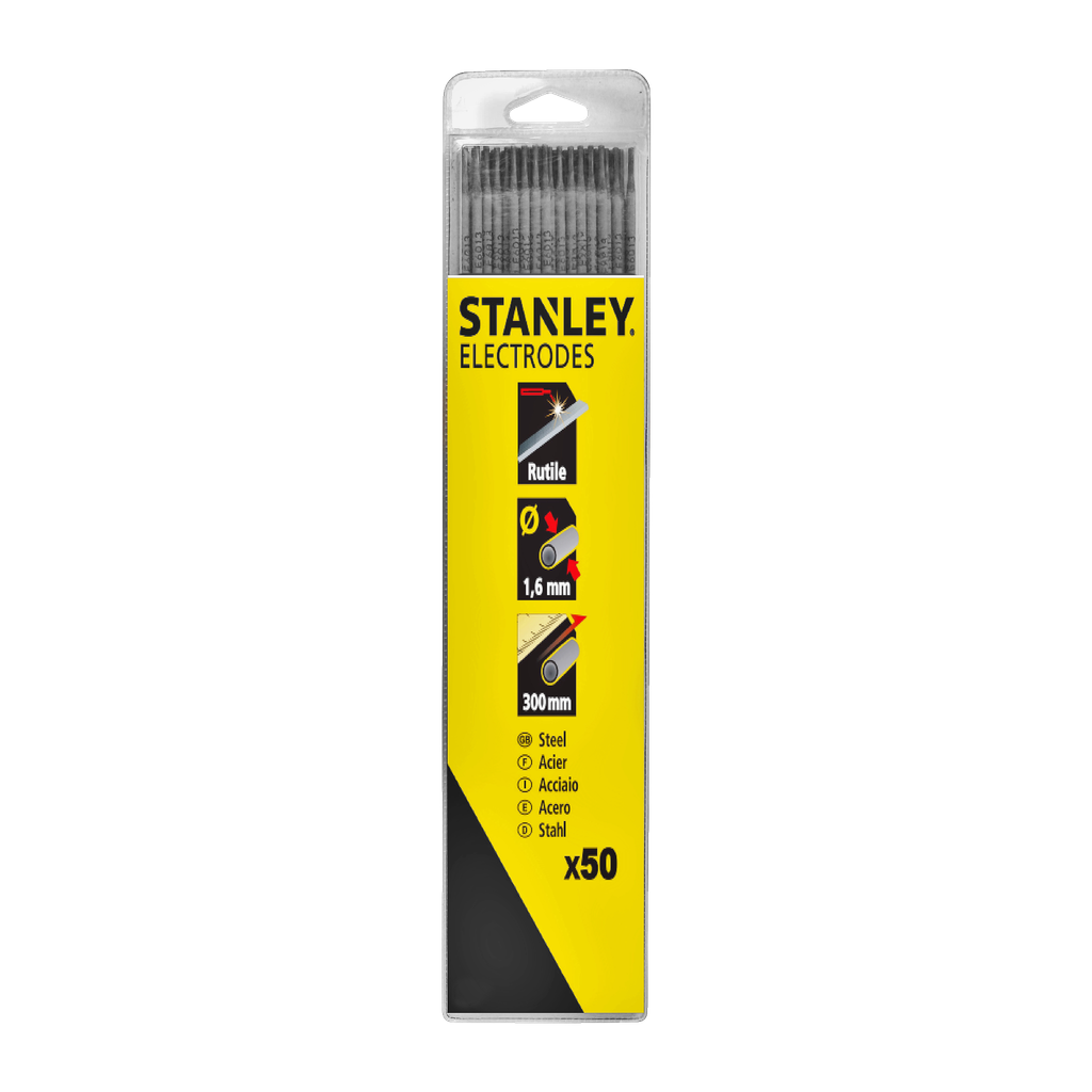 Stanley Rutile sveiseelektroder 50-pk