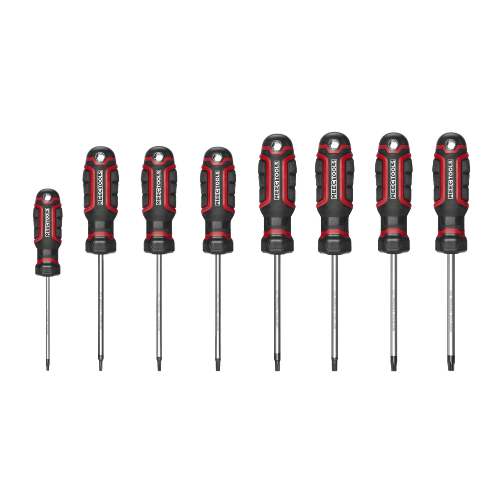 Meec Tools Torx-Schraubenzieher-Set 8-teilig
