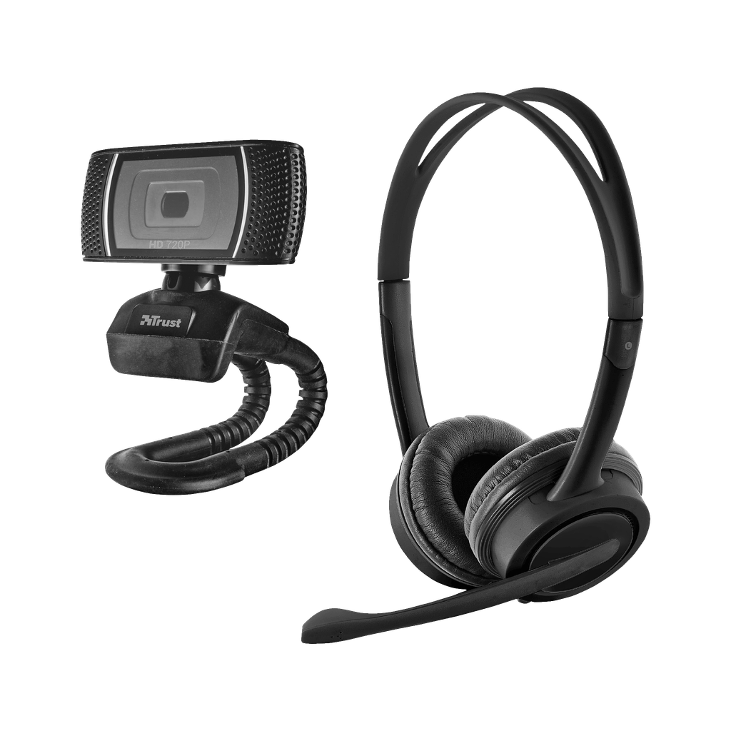 Trust Webkamera + headset