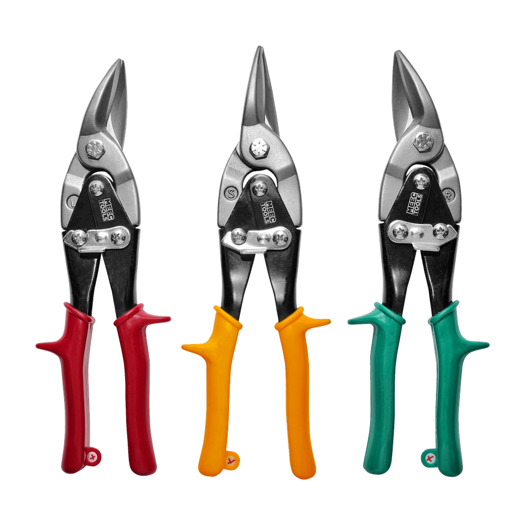 Meec Tools Platesakssett 3 deler