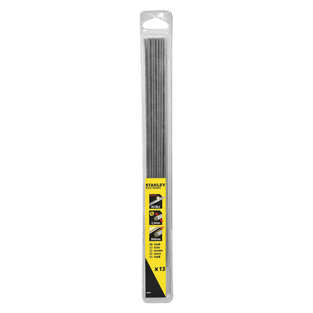 Stanley Rutile sveiseelektroder 13-pk