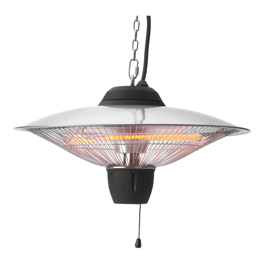 Hengende infravarmer 750/1500 W Ø45 cm