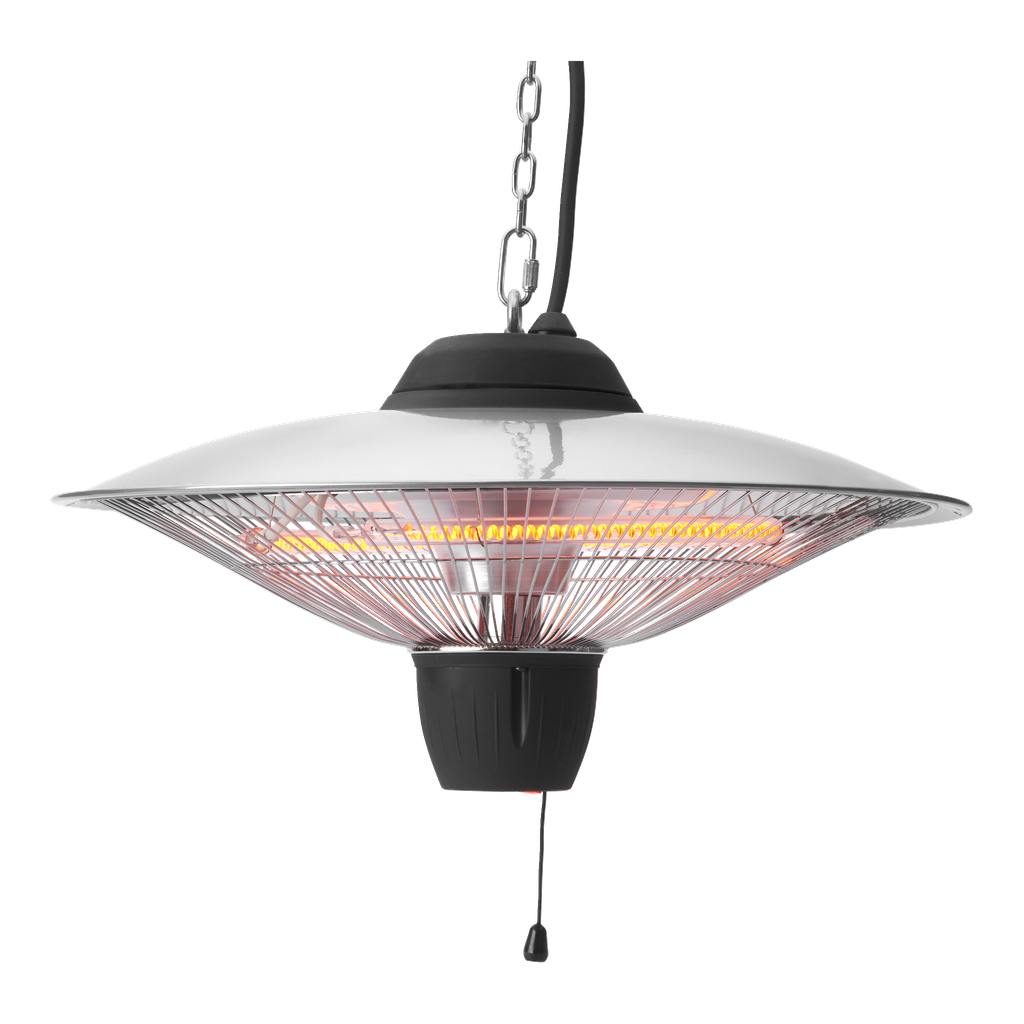 Hengende infravarmer 750/1500 W Ø45 cm