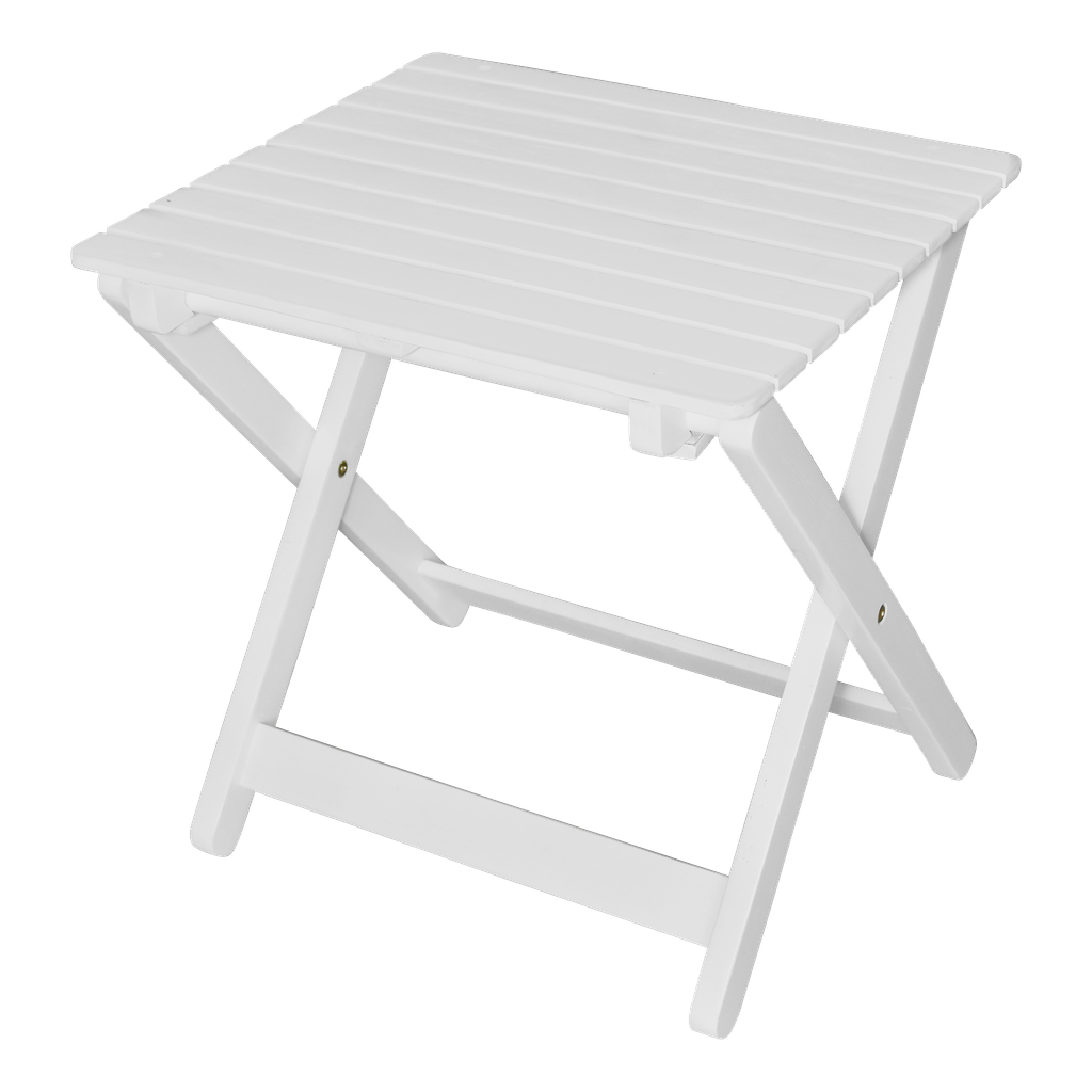 EKVIP Outdoor-Beistelltisch weiß