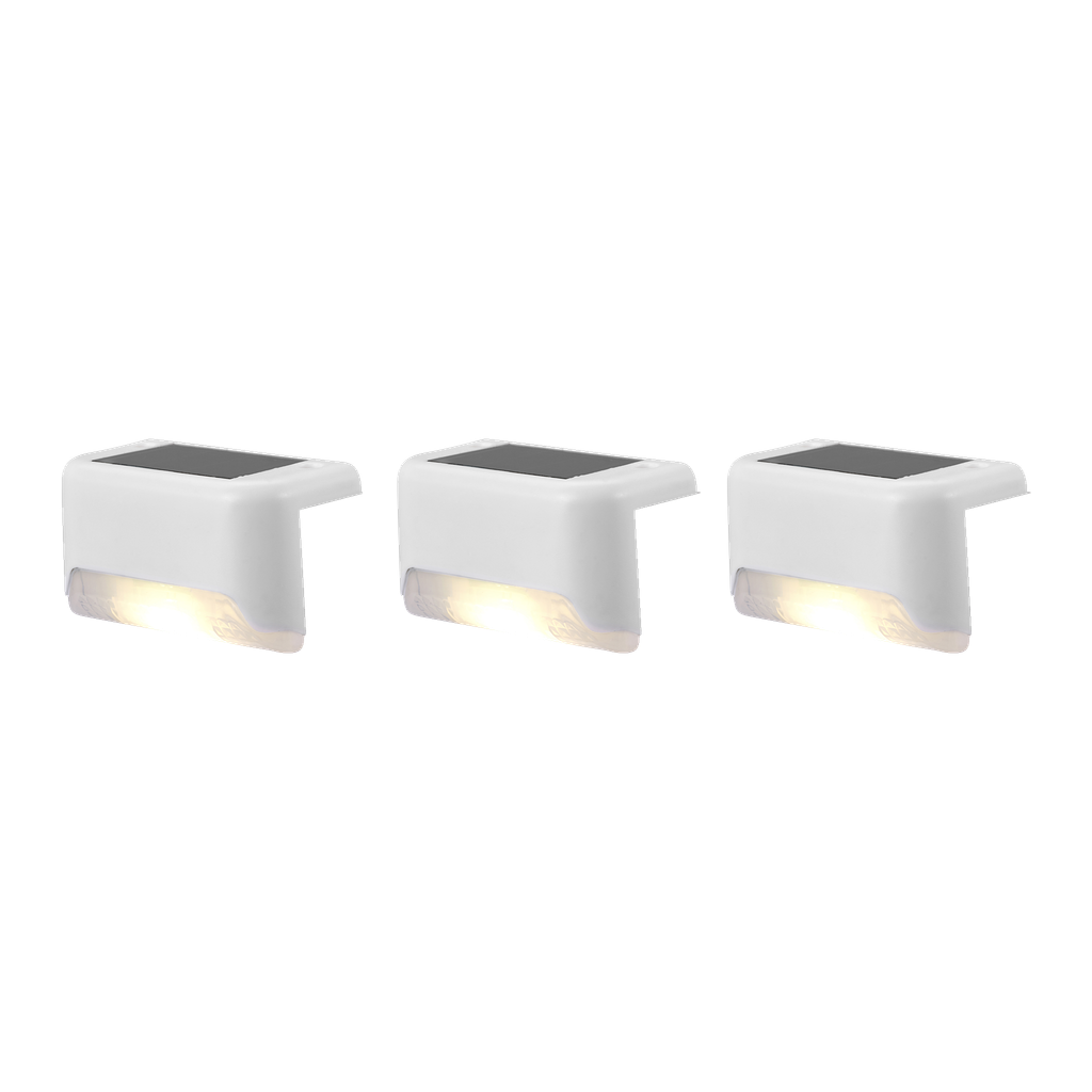 Anslut Solcellsbelysning LED 3-pk