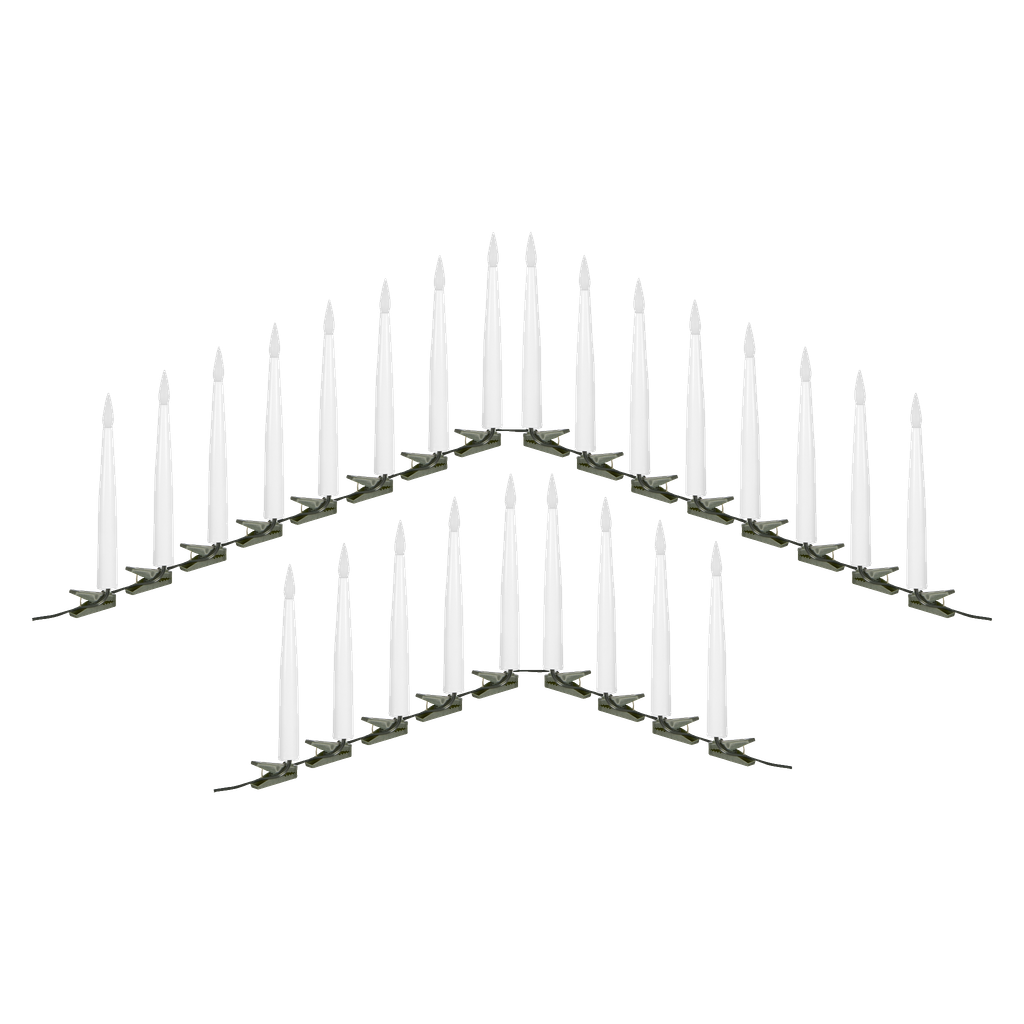 EKVIP LED-Christbaumkerzen