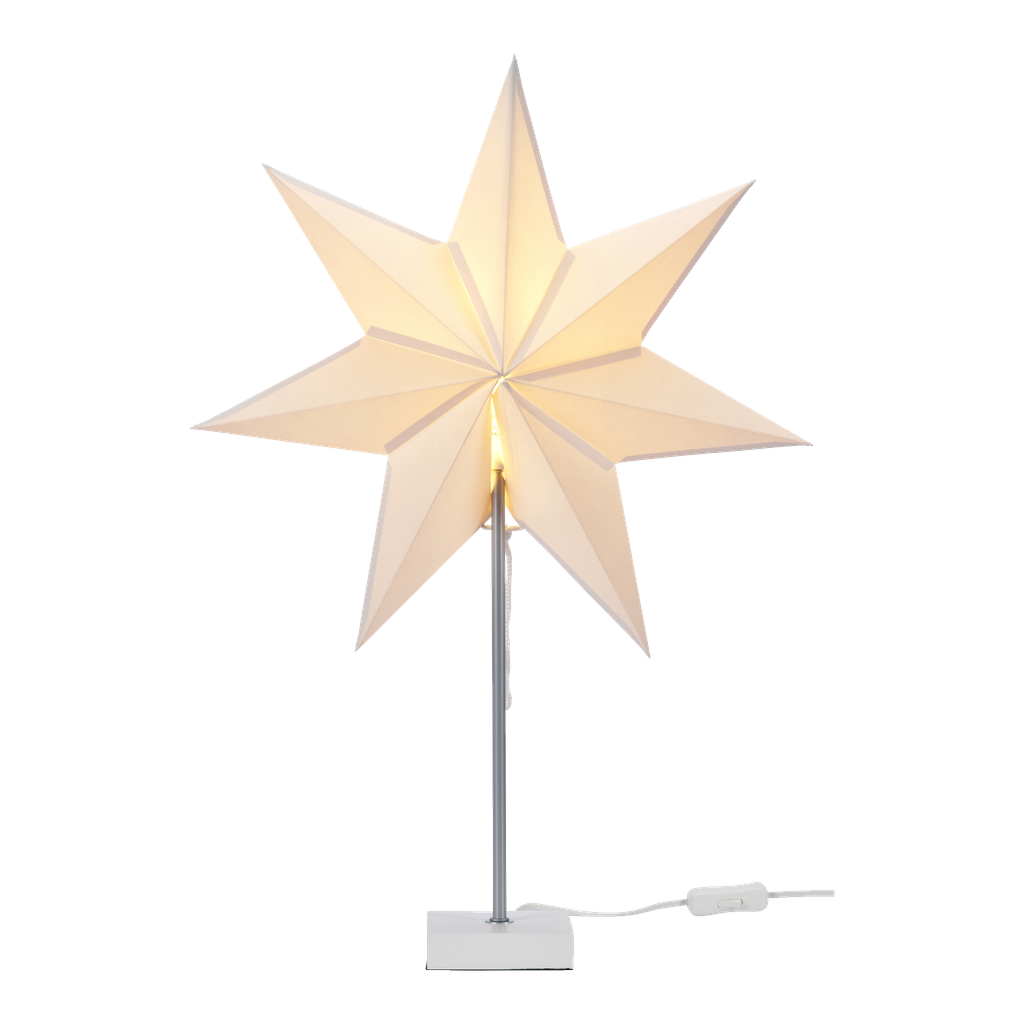 EKVIP Joulutähti jalustalla