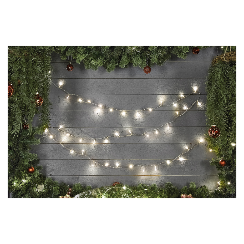 EKVIP LED-valosarja, paristokäyttöinen